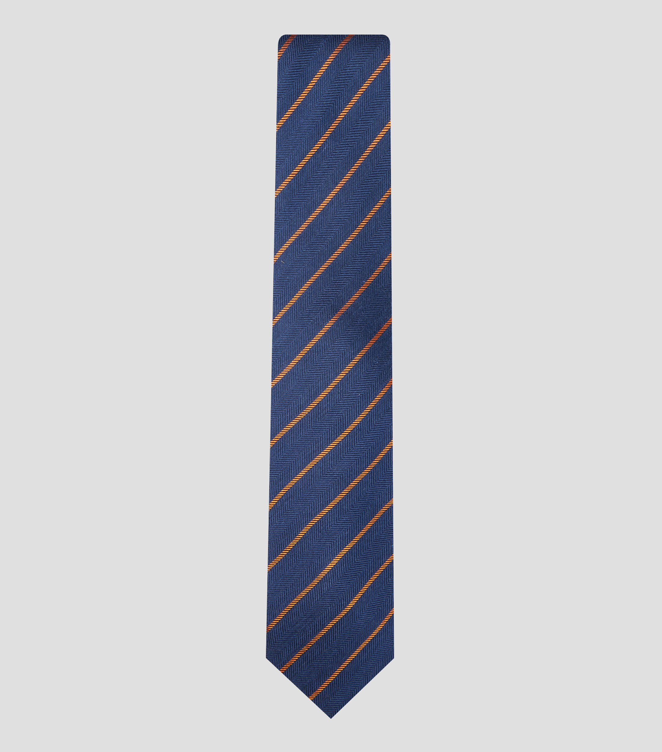Corbata ancha con rayas